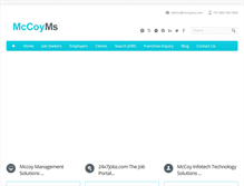 Tablet Screenshot of mccoyms.com